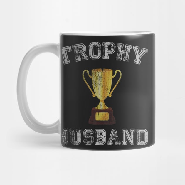 Mens Trophy Husband Funny Father's Day Dad Gift Best Husband Ever by ANGELA2-BRYANT